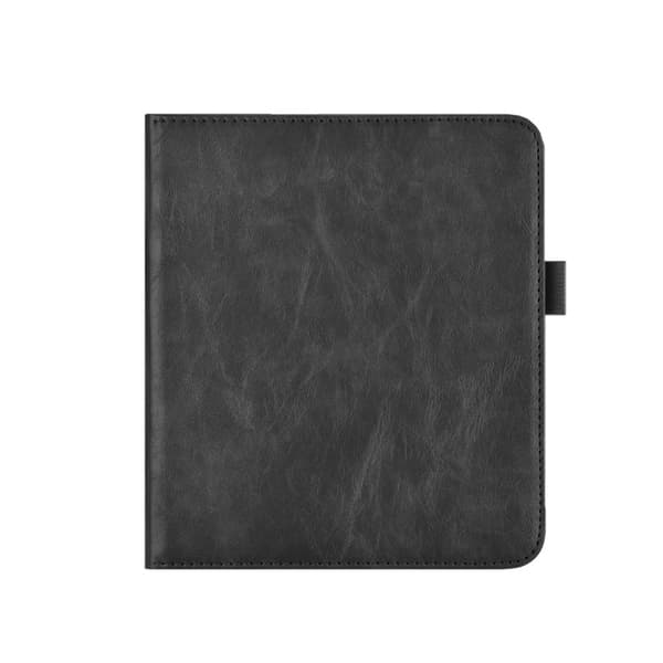 Black PU Leather Stand Case Compatible with Kobo Libra H2O - 7 inch eReader Protective Cover