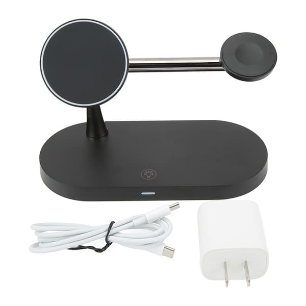 3-in-1 Wireless Phone Charger 15W Charging Station Multiple Device Charging Dock