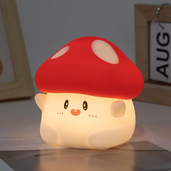Night Light with 50-Hour Battery and Control Function, Soft Light for Children's Room, USB Rechargeable with Timer, Easter Gift for Girls