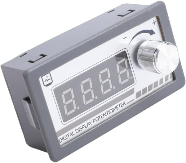 Potentiometer, 10KΩ Motstånd 4-siffrig skärm Hastighet & Grå (20K) - 20K Digital Display Variabel med för Controller Inverter, Programmerbar, ABS 20K