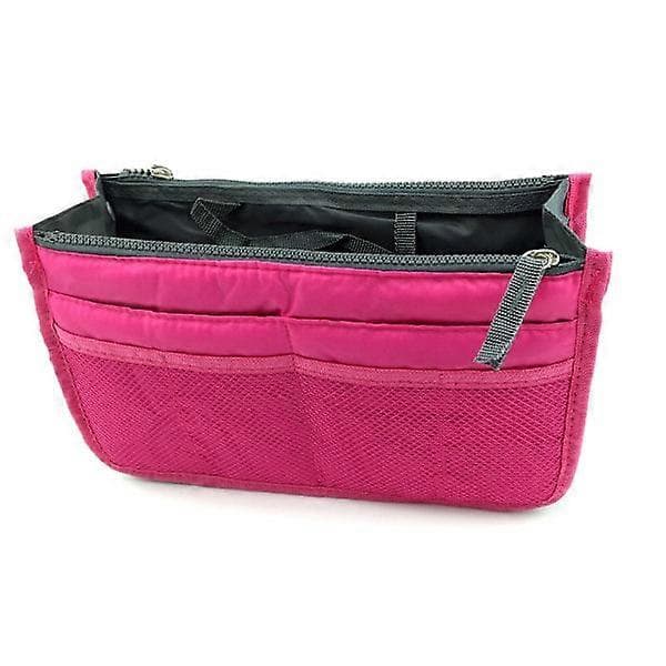 Väska i väska set necessär Rosa