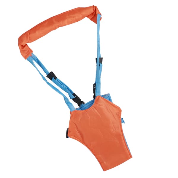 Baby Walking Harness Ergonomic Design Comfortable Handheld Infant Assistant Belt Orange