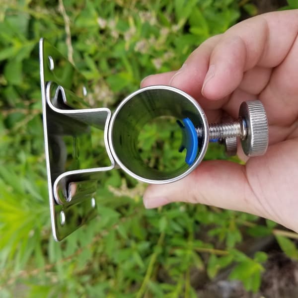 Paraplyclips i rustfrit stål Fiskekasse Paraplyholder i st