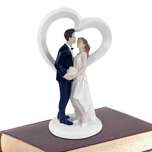 Wedding Cake Topper Bride and Groom Figurines Cake Decorations