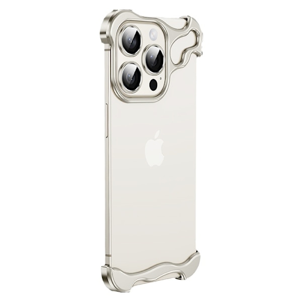 Unique Metal Frame Case + Lens Protector for iPhone 16e
