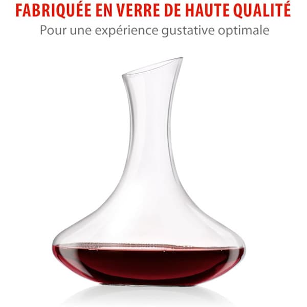 1 stk Vinkaraffel - Karaffellufter, 1,78 liter
