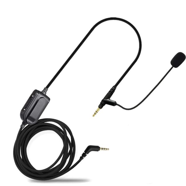 Audio-Line med mute-knap VoIP-headsetkabel til Boompro-gamingheadset