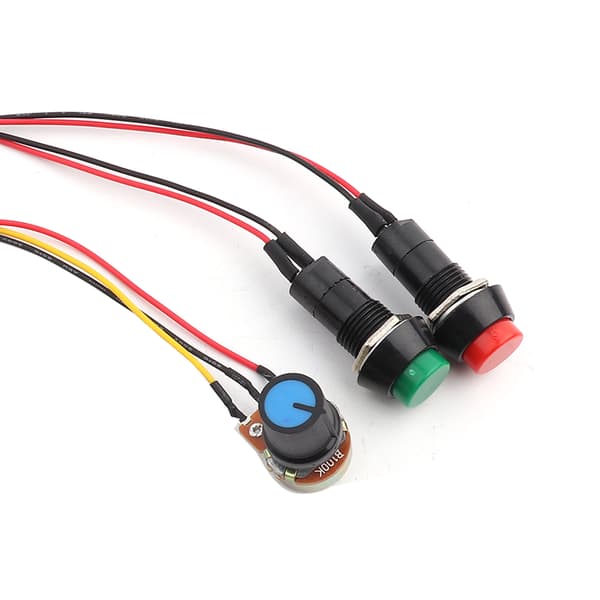 Højkvalitets DC Motor Pumpe Hastighedsregulator PWM Switch 6V 9V 12V 24V 3A