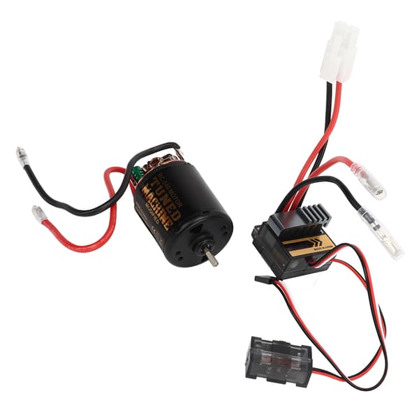 RC Borstad Motor Högfrekvent Drivsystem 320A Borstad Motor ESC Klätterbil för Tamiya 45T