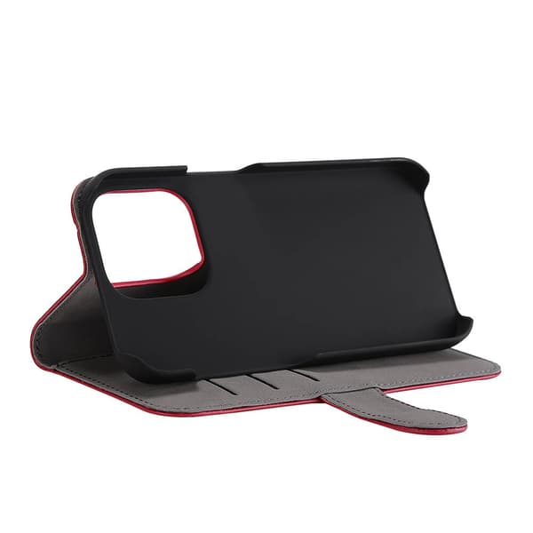 Mobiilisuojakotelo 3 korttipaikkaa punainen - iPhone 14 Pro