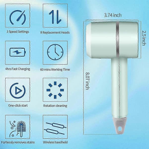 Mikrofiber dampmopp rengjøringsputer, slitesterke for gulv