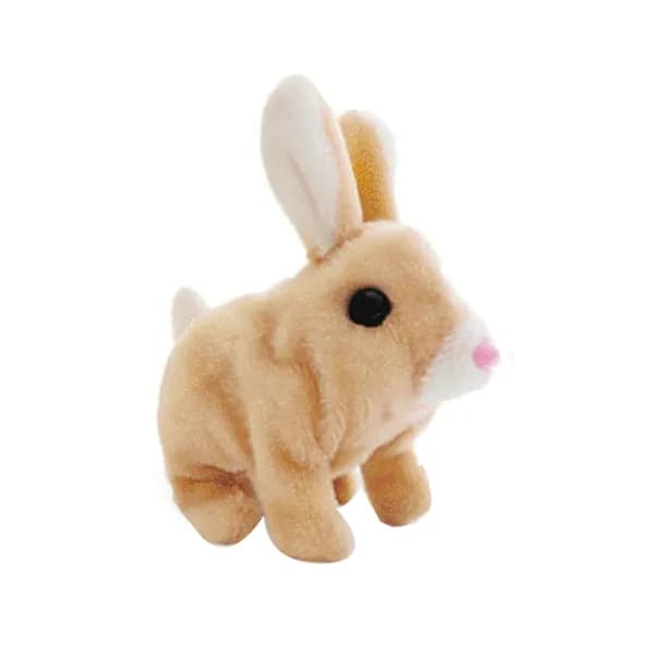 100% New Electric Plush Rabbit Hopping Interactive Plush Rabbit Toy Kids Gift B Yellow