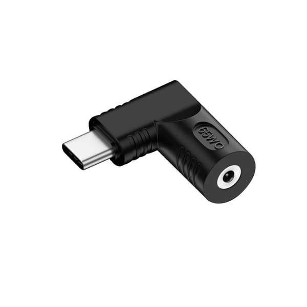 DC hunn til USB Type-C hann 65W PD strømadapter - Allsidig ladeløsning