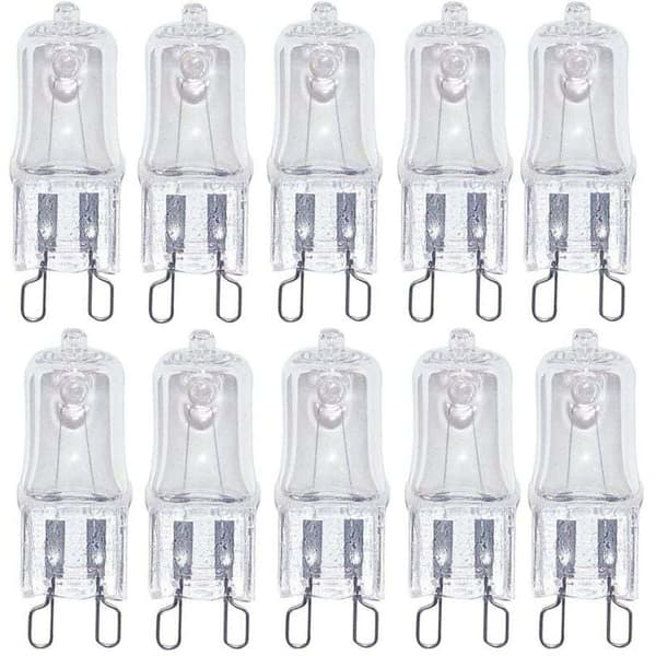 G9 Halogenlampa 20W 230V Varmvit 2700K, 10-pack [JUN]