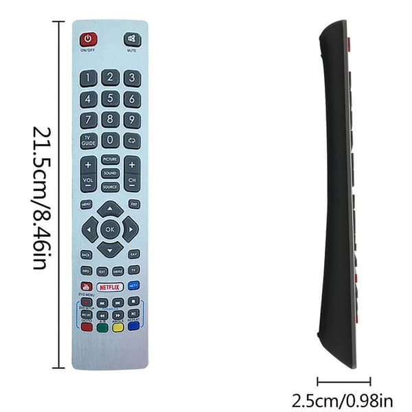 TV-fjernkontrollerstatning for Sharp Aquos Smart fjernkontroll