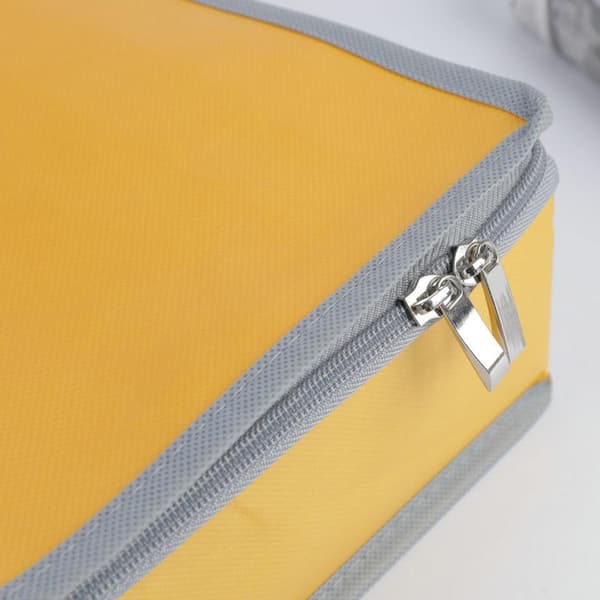 Simhoa Sandpit Foldable Non-woven Fabric Large with Lid Outdoor Sturdy Accessory