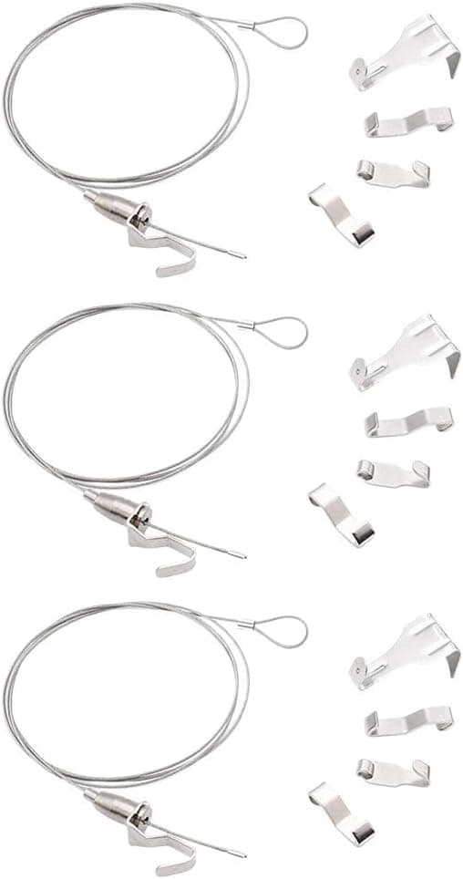 Oppheng i maksimalt 66 (2M) - 2M Fleksibelt Justerbart Sett i Rustfritt Stål Materiale Holder lbs Effektivt 2M