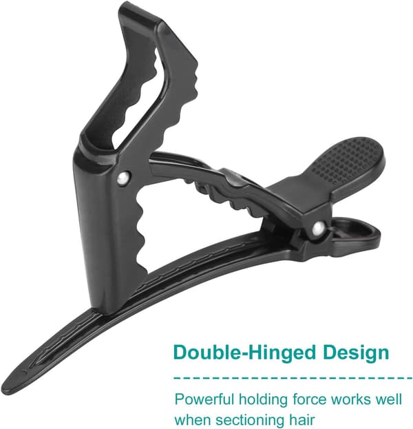 10 kpl Alligaattorihiusklipsiä