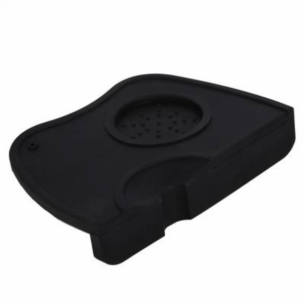 (Black) 1 pc, Espresso Press Non-Slip Tamping Holder Silicone