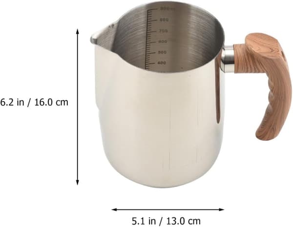 Stainless Steel Melting Pot with Scale, Thickened Pouring Cup for Handmade DIY Candle Making