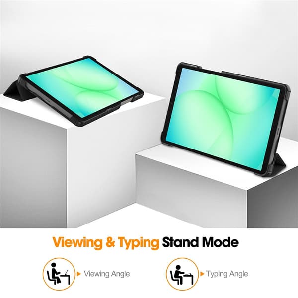 Samsung Galaxy Tab A11 Cover Trefold Sort
