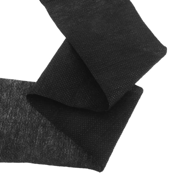 50 stk. engangs elastiske spa-hårbånd til kvinder, sorte non-woven stof-hårbånd til hudpleje, ansigtsbehandler-hårbånd til makeup, ansigtsvask