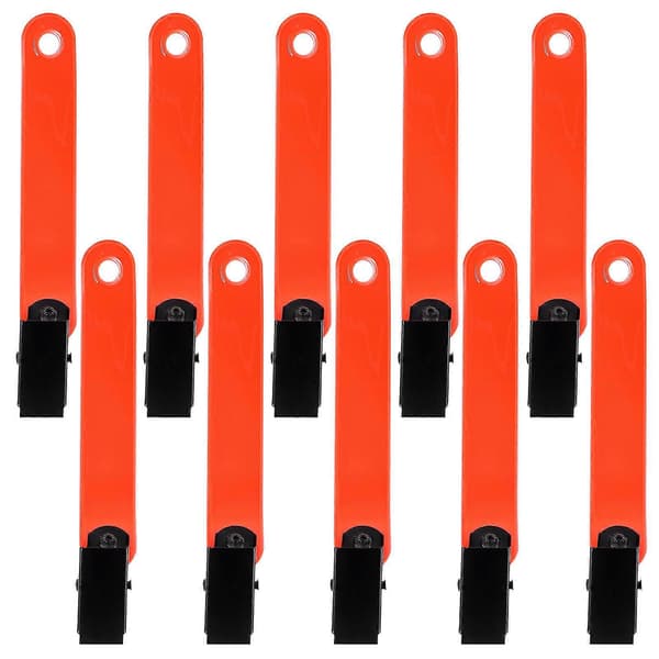 Track Marking Clip Reflective Outdoor Clip 12 Pcs Fluorescent Clips