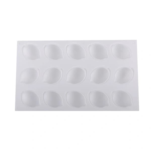 3D Frugt Citron Silikoneform Dekoration Mousse Dessert Bageform DIY