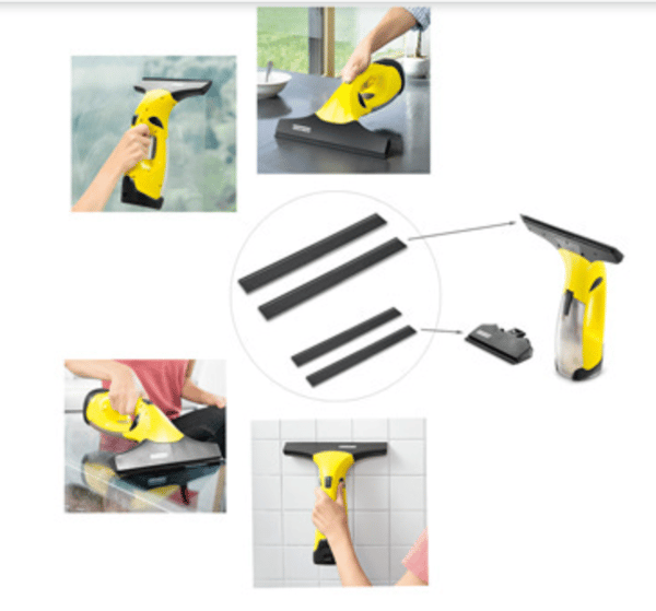 Viskerblade 280mm par til Karcher Ketteri Kach Rubber Bar