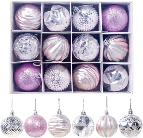 Julekuler Ornament, Juletrepynt Ornament, Jul