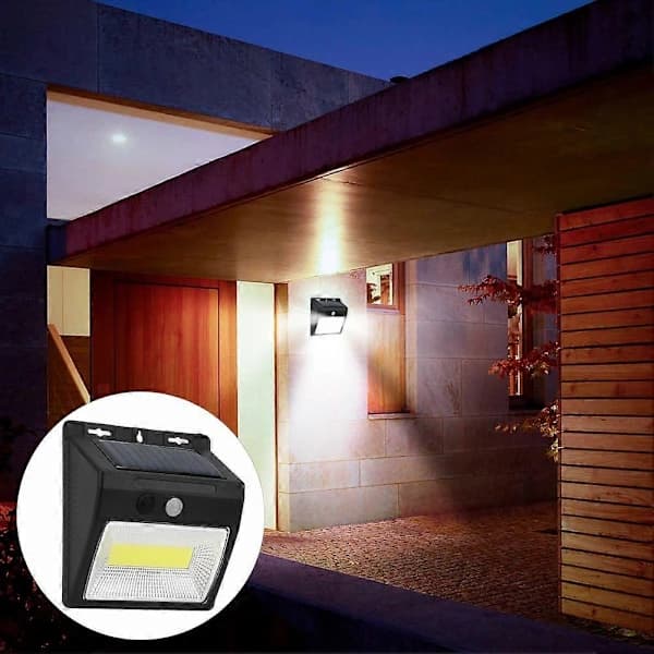 (pow yeah!) Solar lamp with motion sensor LED Automatic Induction Security Light for Stairs Yard Wall