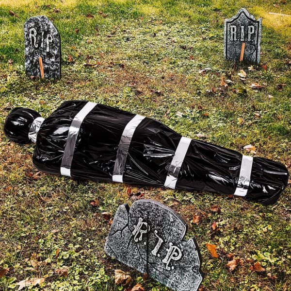 Halloween dekorasjon, Halloween Decorations Dødsfall Offer Prop - Dødsfall Offer Prop - Sca