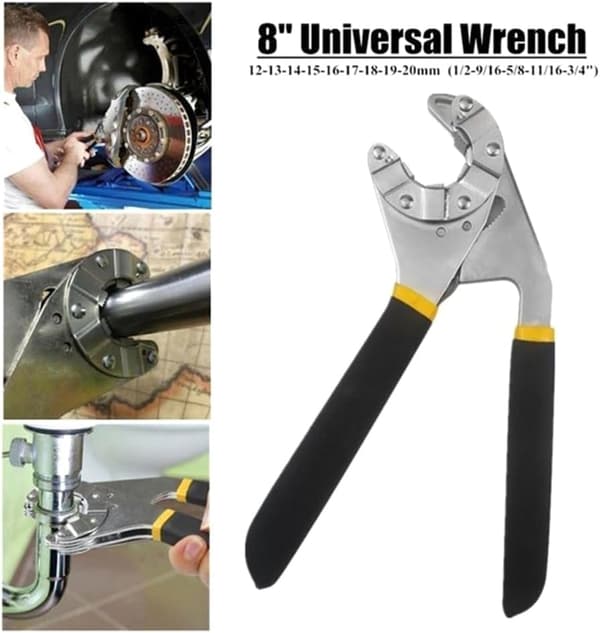 1 Piece Open Car Repair Tool Universal Hex Wrench with Multifunctional Key Hand Tool