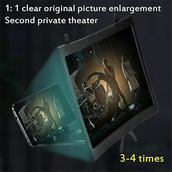 (pow yeah!) Screen Magnifier, Projector Screen, Universal Mobile Phone Screen Magnifier 3D Magnifier