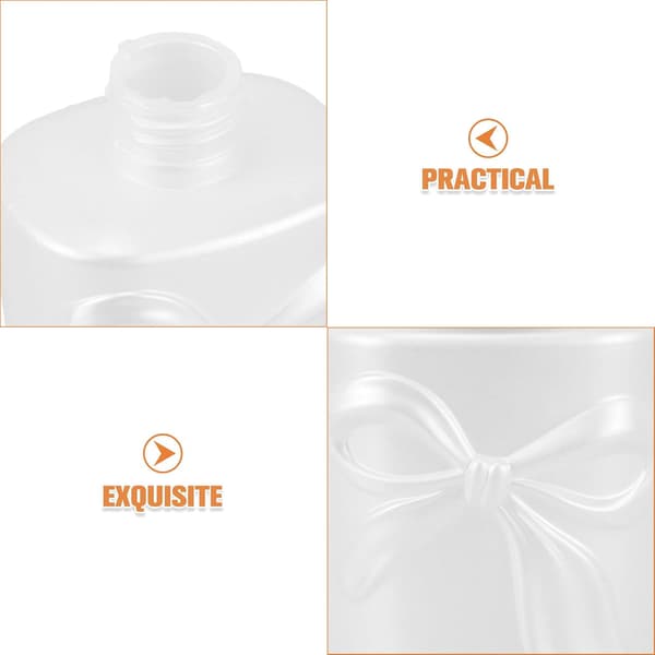 Neglelakkfjernerflaske 200 ml plastpumpe dispenser
