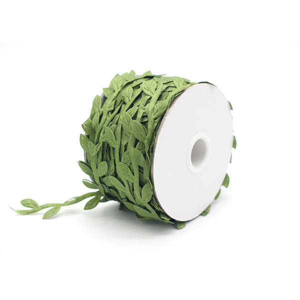 Silverblad Bladband Rep - 30 meter - för Garland DIY
