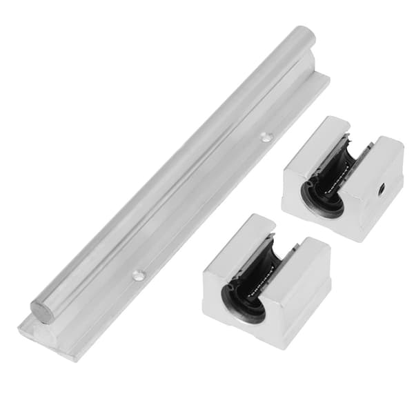 SBR12 200 mm lineær glideskinne med 4 SBR12UU lejeblokke CNC-dele