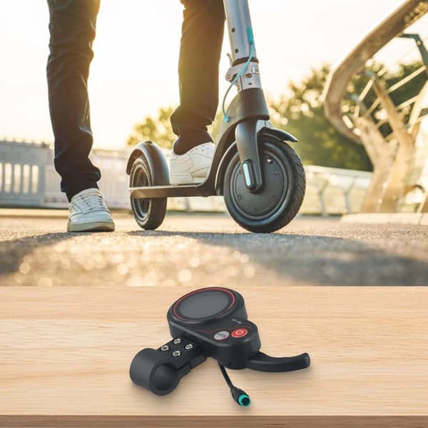 Hastighedsdisplay 10 tommer E-Scooter 5 ben skærm Scooter systemer controller til med display kompatibel elektrisk
