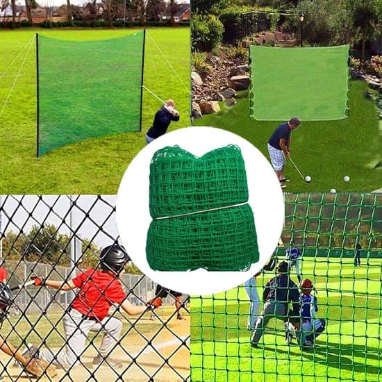 Golfharjoitusverkko - Golfverkko - Golfharjoittelu - Vahva, vakaa materiaali - 2x2m - Vihreä