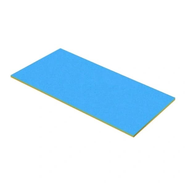 Water Floating Mat Float Pad Soft Portable Comfortable Summer Bath Mat Recreational Float Pad Unsinkable Foam Float Pad Blue