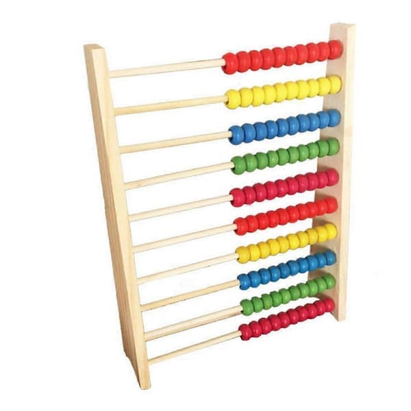 Træ Abacus Legetøj Tæl Lær Matematik Uddannelse