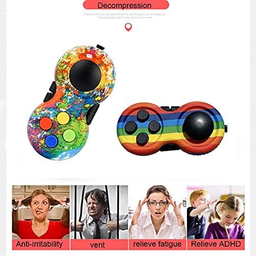Pads-lelu 9 Fidget-toiminnolla, Fidget Controller Pad -lelu stressiin