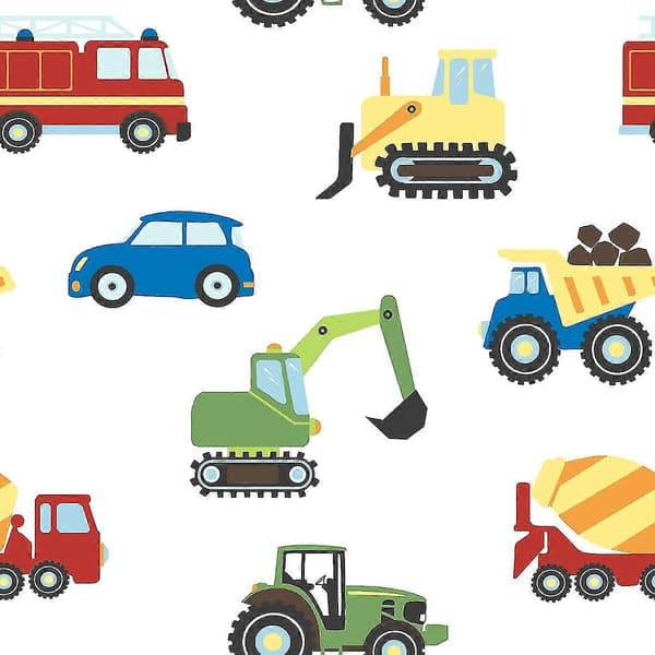 Trucks and Transport Wallpaper Multi AF0002 (FMY)