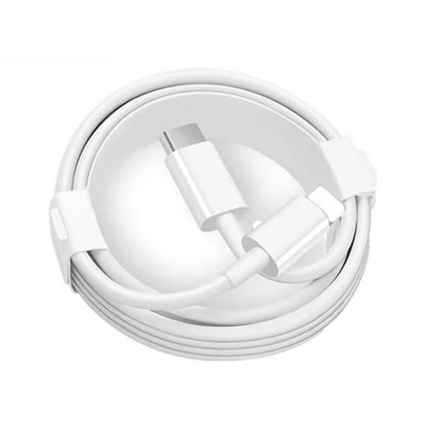 5-pak 1 meter Lightning-oplader til iPhone 13/12/11/ Xs/Max/X/8/7/6/5/SE Hvid