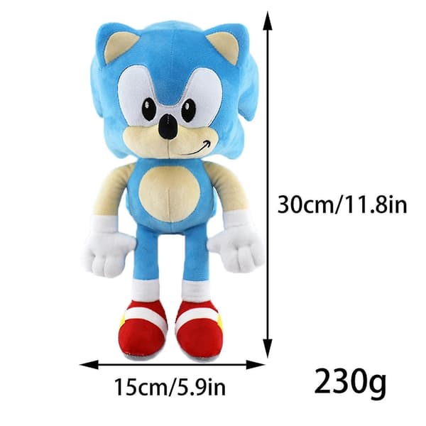 11,8\" Super Sonic -pehmolelu, pehmeä pehmoeläin -
