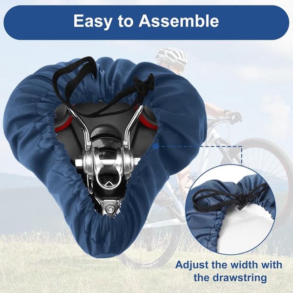 Pieces, Bicycle Saddle Cover, Waterproof Saddle Cover, Bicycle Saddle Protector, Rain Cover - Saddle Cover