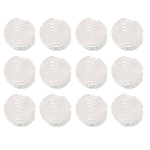 12 st Arcade Button Caps Replacement Mechanical Push Button Covers for Kailh for Cherry for TTC for Akko for Glorious Switches White