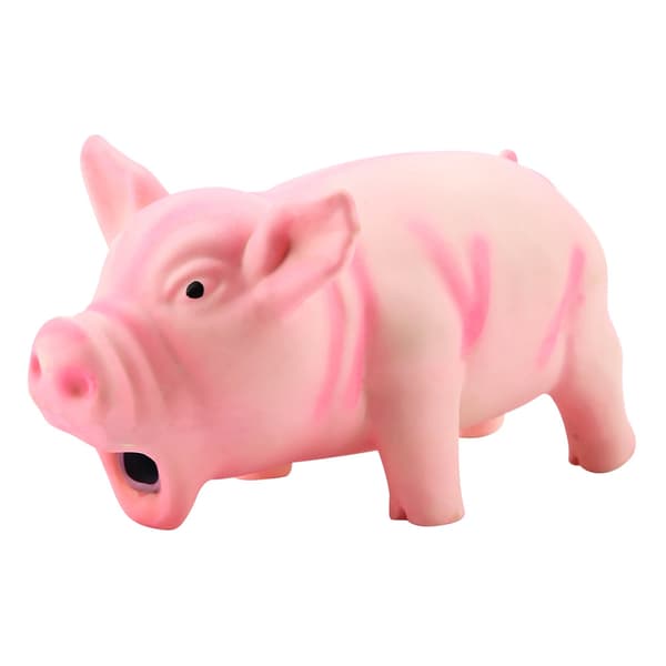 Pibende Latex Tygelegetøj til Hunde, Rosa