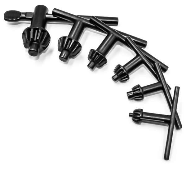 Chucknyckel (6-pack) 4/6/10/13/16/20mm Universal borrchucknyckel