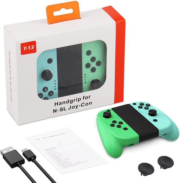 Trådløs L/R Joypad-kontroller kompatibel med Nintendo Switch/S